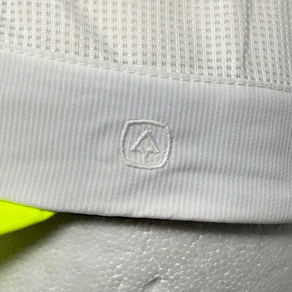 Coal Headwear Neon Yellow Black White Mesh Running Cap Hat - Picture 3 of 10